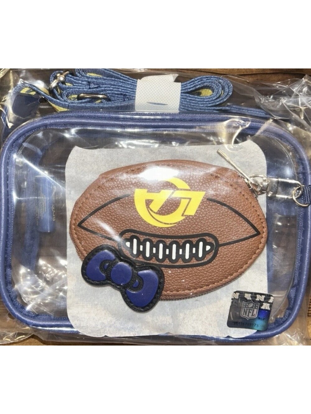 LA Rams X Hello Kitty *LIMITED EDITION* Cross Body Bag & Coin Purse 1/4/26